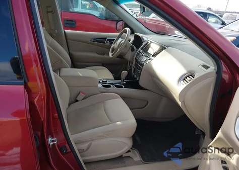 2014 Nissan Pathfinder Sv z USA, uszkodzony, nr VIN 5N1AR2MM2EC694873